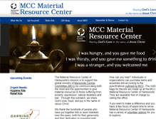 Tablet Screenshot of mcc-harleysville.org